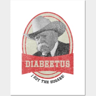 RETRO STYLE - DIABEETUS I GOT THE SUGARS!2 Posters and Art